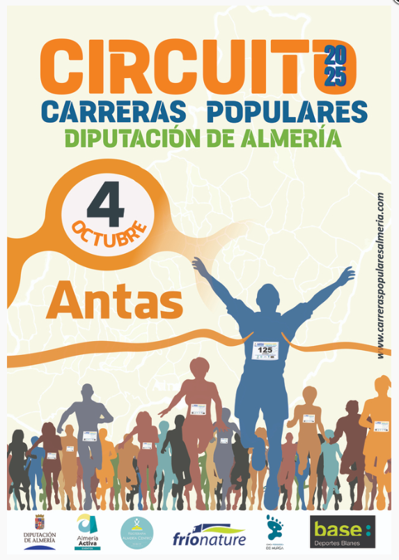 Circuito Provincial de Carreras Populares. Antas 4-10-25